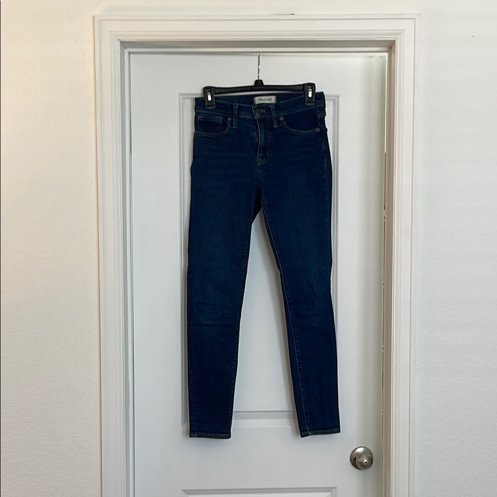 Madewell Blue Skinny Jeans Classic Fit